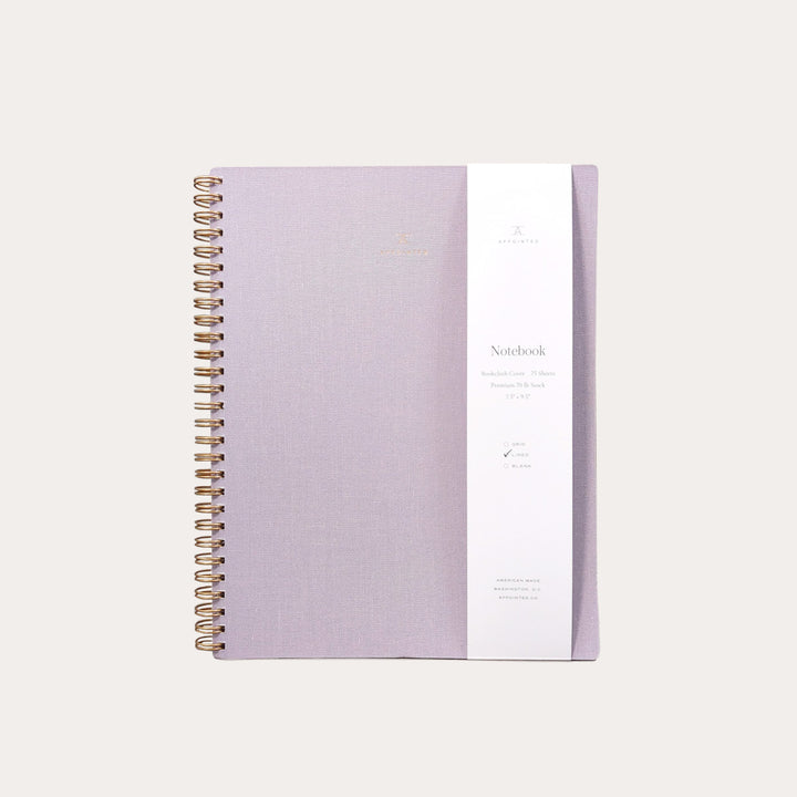 Signature Lined Notebook