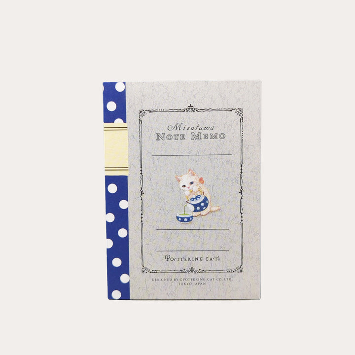 Mini Cat Tea Time Notepad