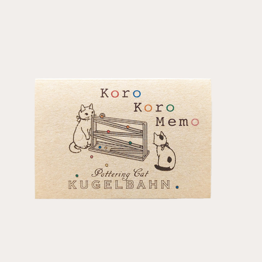 Cat Koro Koro Rolling Notepad