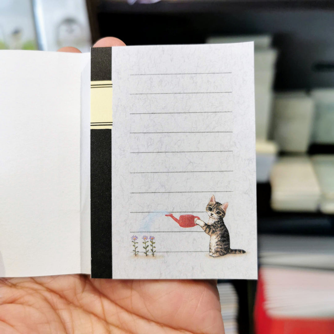 Mini Cat Watering Notepad