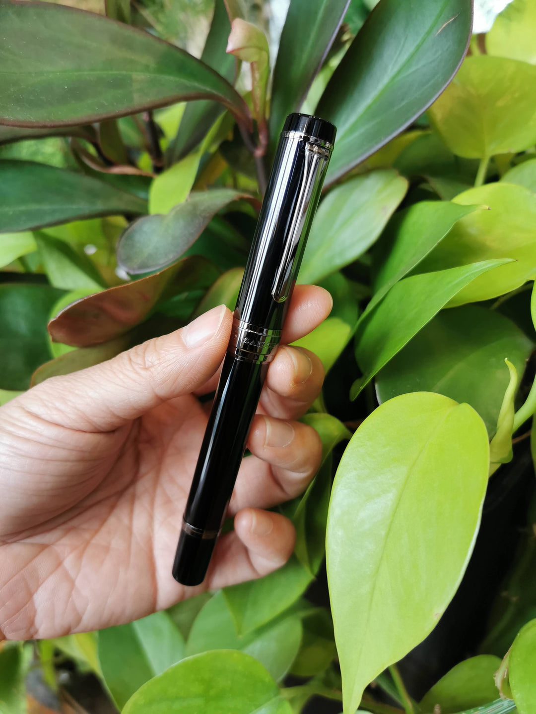 Sailor CYLINT Black Stainless Steel Fountain Pen | Limited Edition *