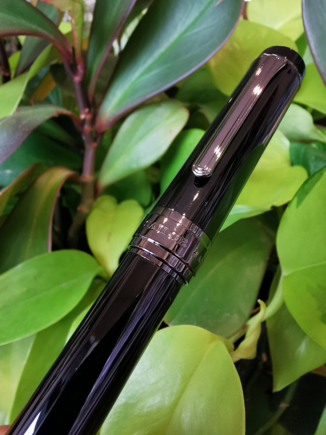 Sailor CYLINT Black Stainless Steel Fountain Pen | Limited Edition *