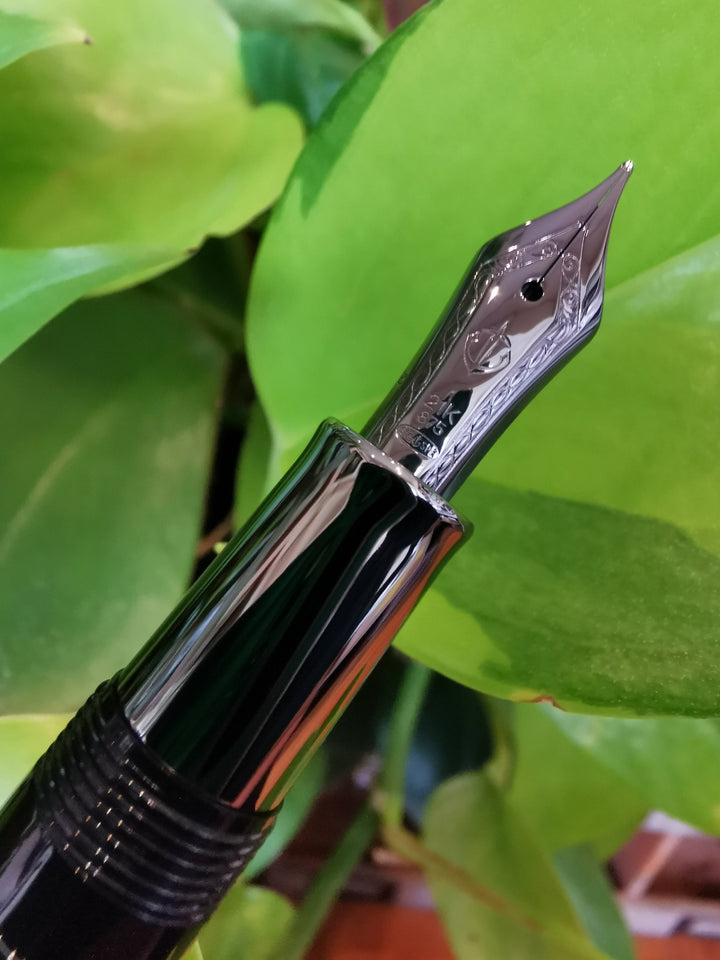 Sailor CYLINT Black Stainless Steel Fountain Pen | Limited Edition *