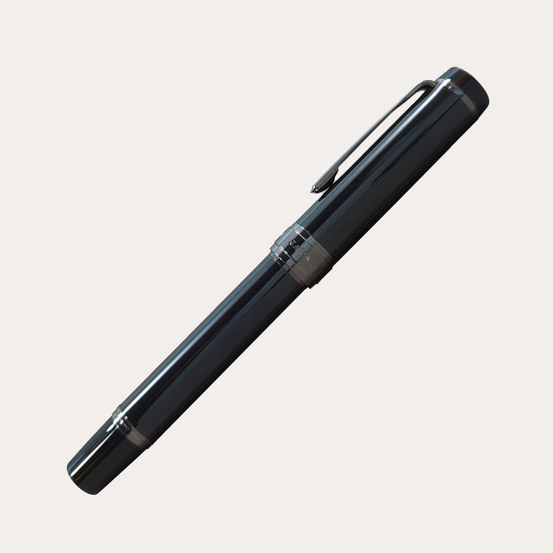 Sailor CYLINT Black Stainless Steel Fountain Pen | Limited Edition *