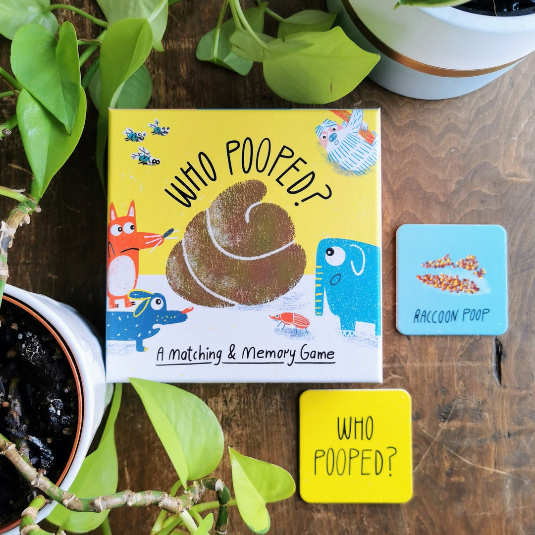 Who Pooped? | A Memory Game – The Paper Mouse