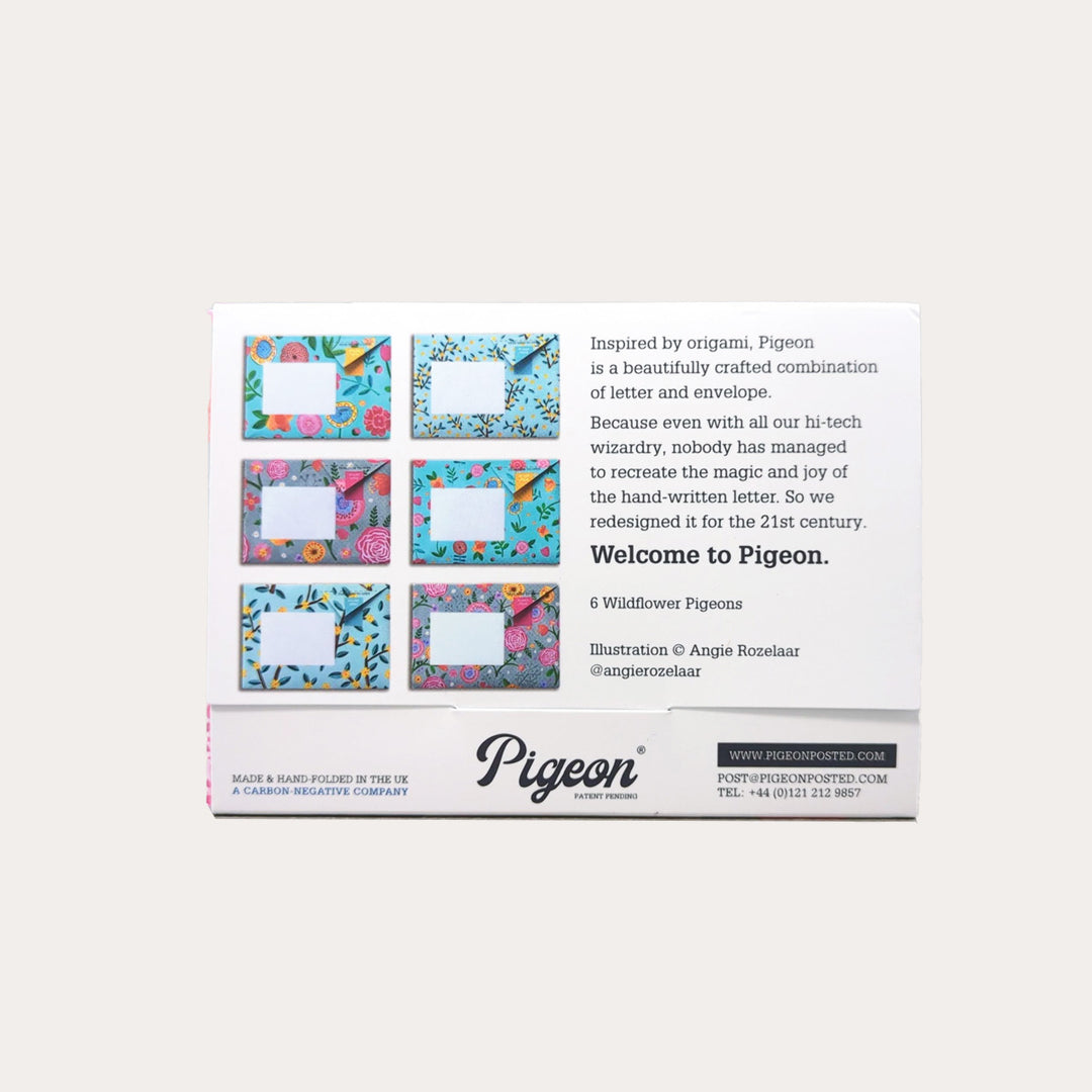 Wildflower Pigeons Folded Origami Lettering Set Wildflower Pigeons Folded Origami Lettering Set