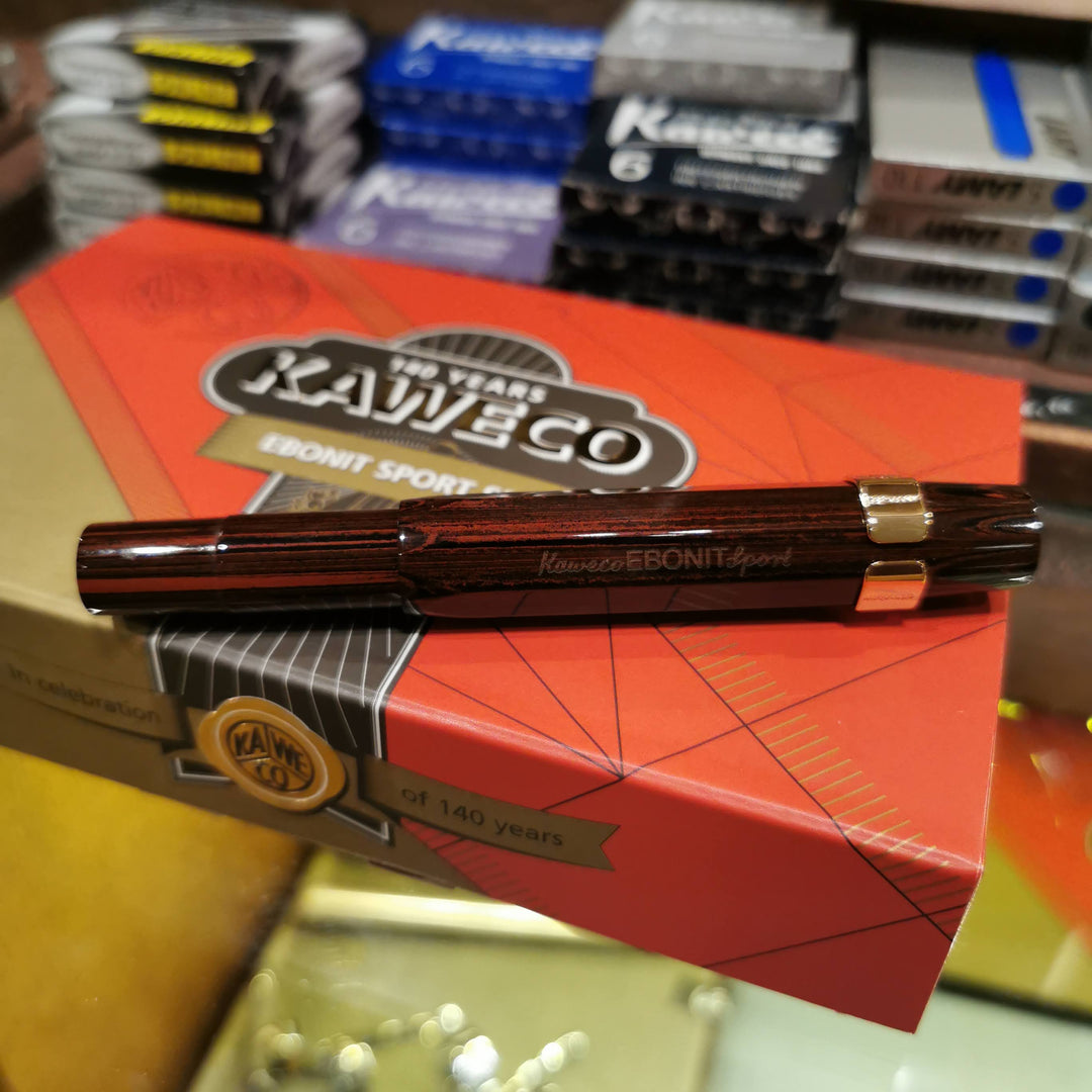 Kaweco 140 Years Ebonit Sport Fountain Pen | Fine Nib | Limited Edition