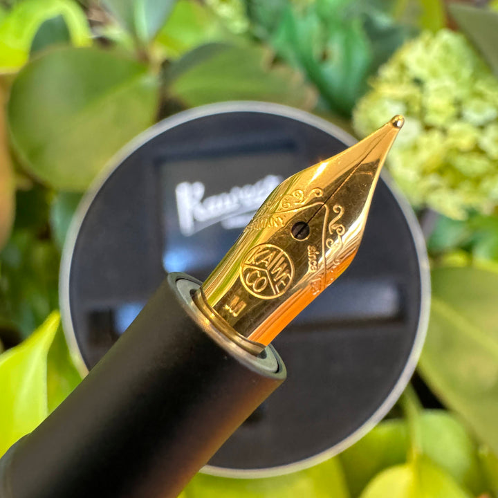 Piston AL Sport Fountain Pen | Black-Gold