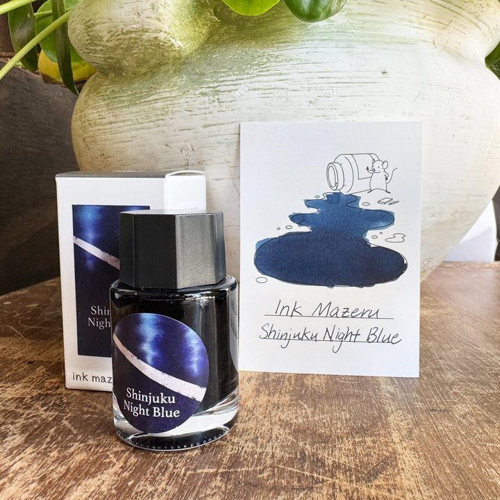 Shinjuku Night Blue Fountain Pen Ink