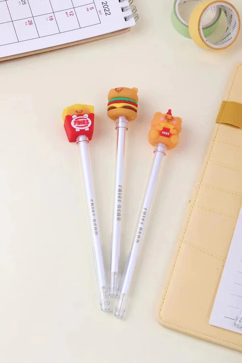 Bear Fast Food Gel Pen