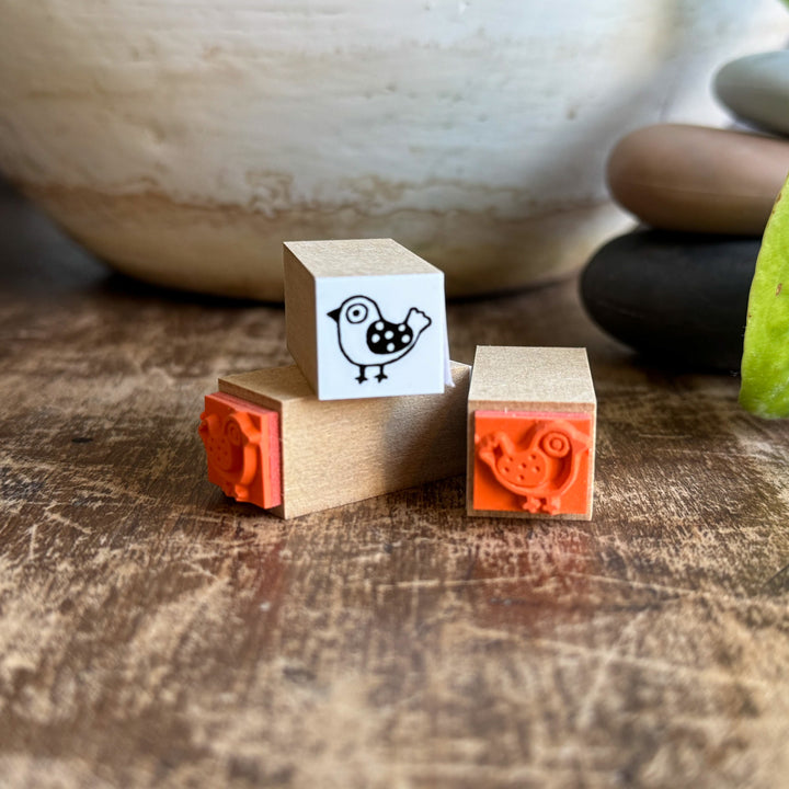 Sanby x Yumi Kitagishi Stamp | Chibi Bird