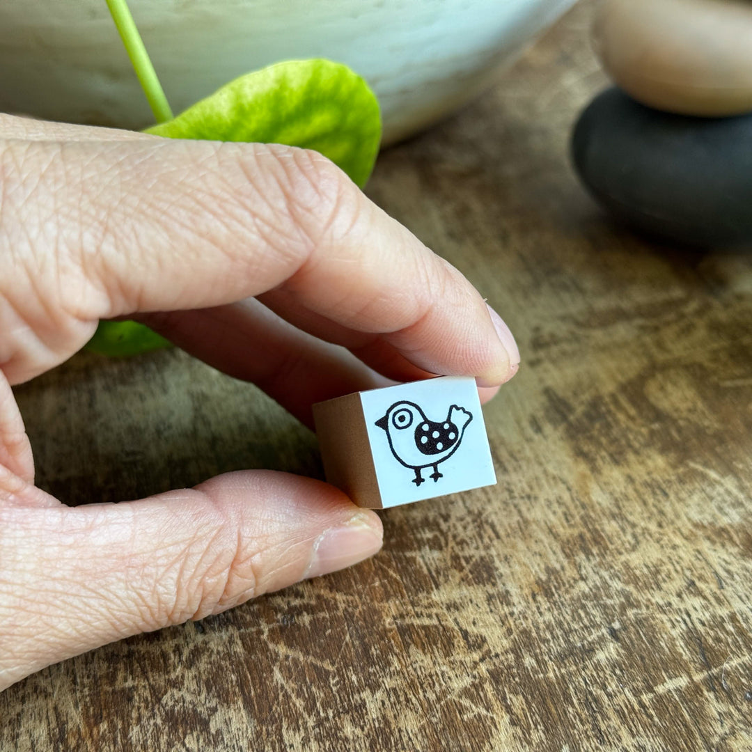 Sanby x Yumi Kitagishi Stamp | Chibi Bird