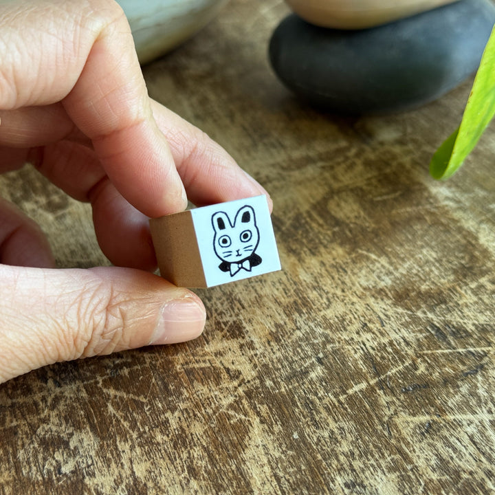 Sanby x Yumi Kitagishi Stamp | Chibi Rabbit