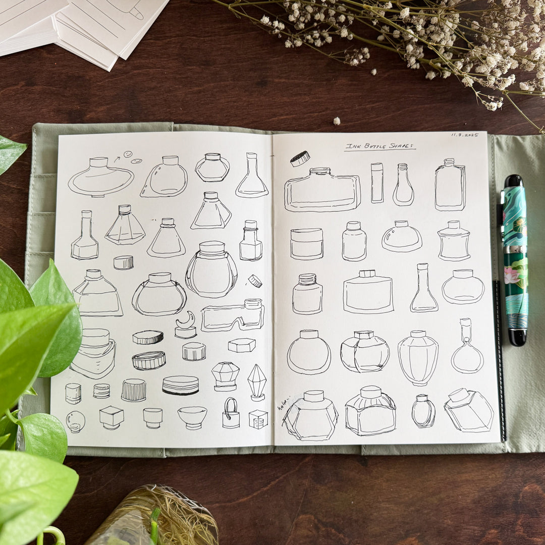 Sunset Stroll | YU-SARI Blank Notebook