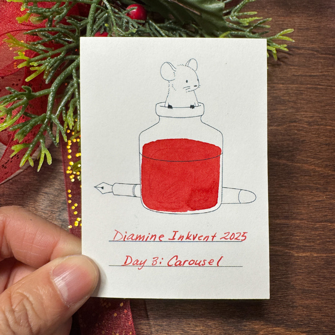 Diamine Inkvent Calendar 2025 Teal Edition