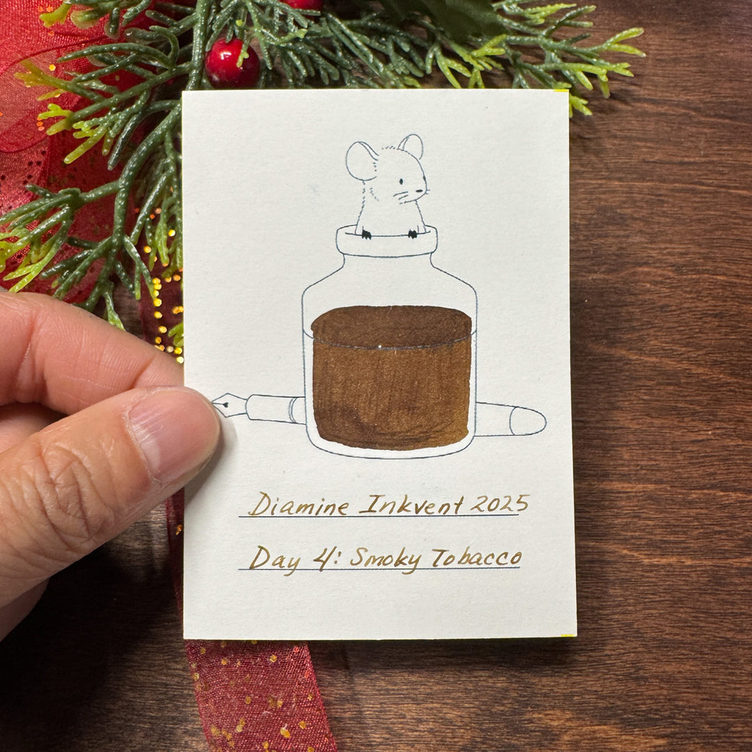 Diamine Inkvent Calendar 2025 Teal Edition