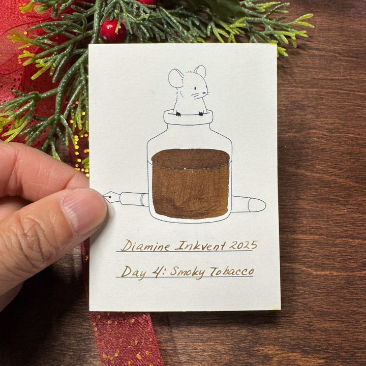 Diamine Inkvent Calendar 2025 Teal Edition