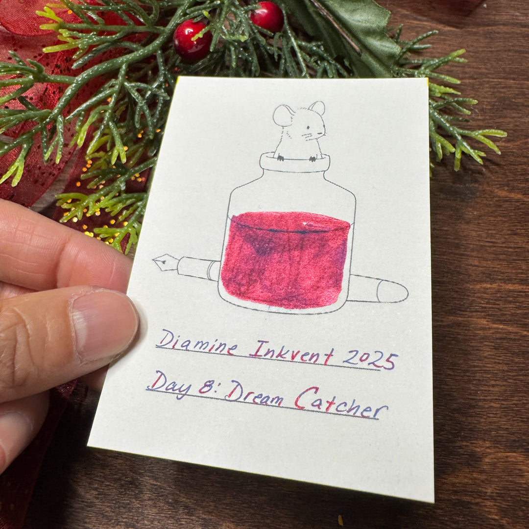 Diamine Inkvent Calendar 2025 Teal Edition