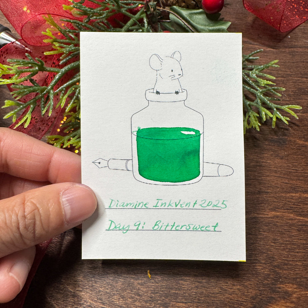 Diamine Inkvent Calendar 2025 Teal Edition