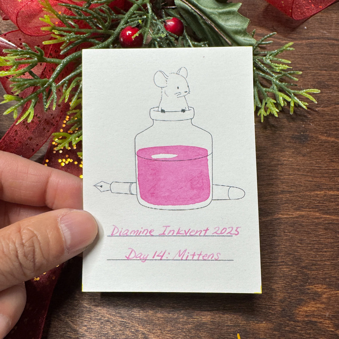 Diamine Inkvent Calendar 2025 Teal Edition