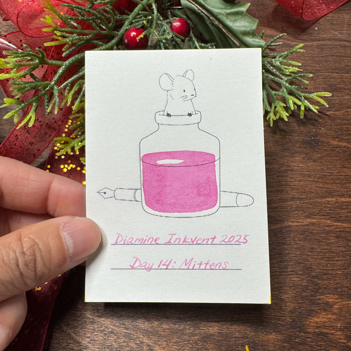 Diamine Inkvent Calendar 2025 Teal Edition