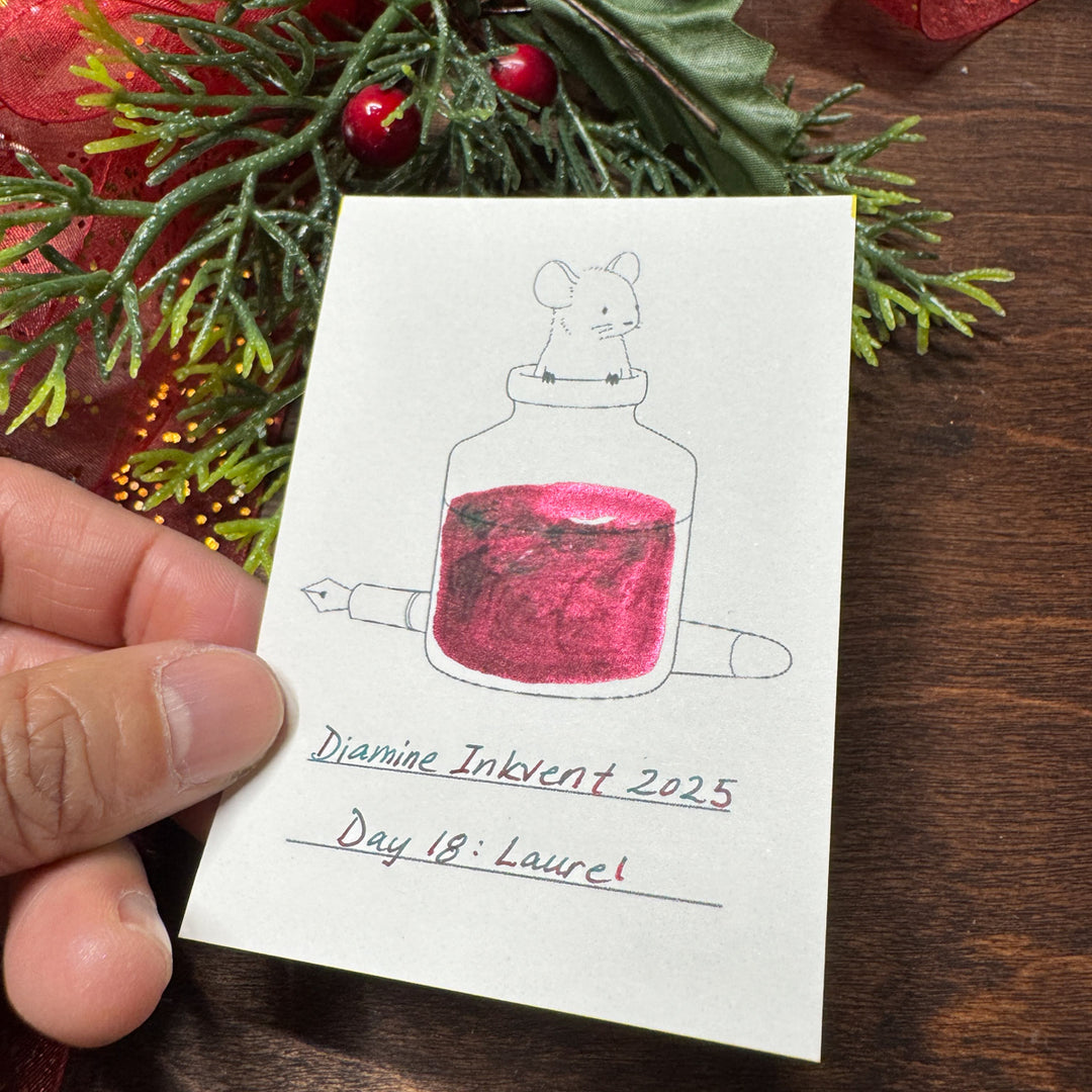 Diamine Inkvent Calendar 2025 Teal Edition