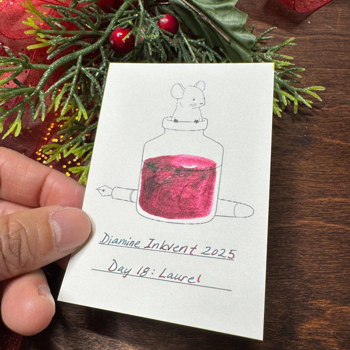 Diamine Inkvent Calendar 2025 Teal Edition