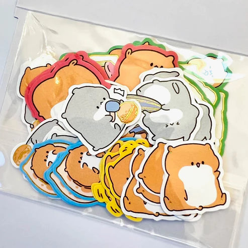 Hamster Sticker Set