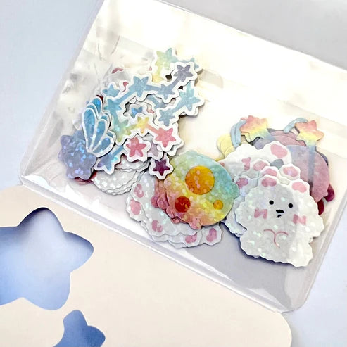 Cloud Bear Sticker Set