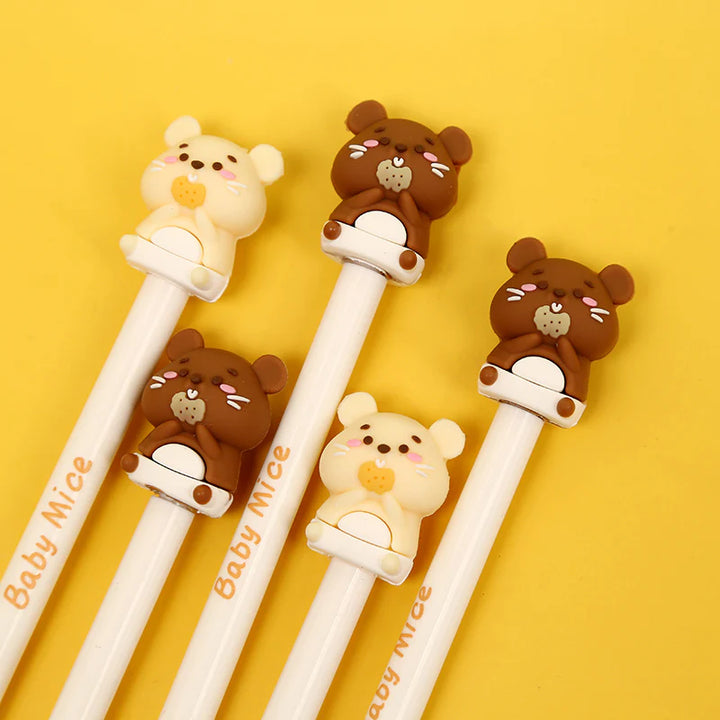 Baby Mouse Retractable Gel Pen | Assorted