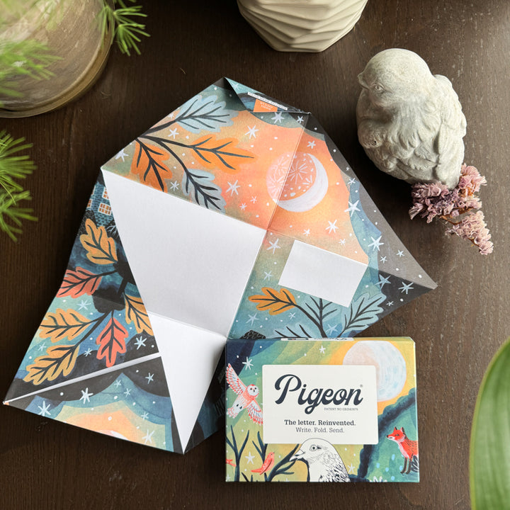 Harvest Moon Pigeons Folded Origami Lettering Set