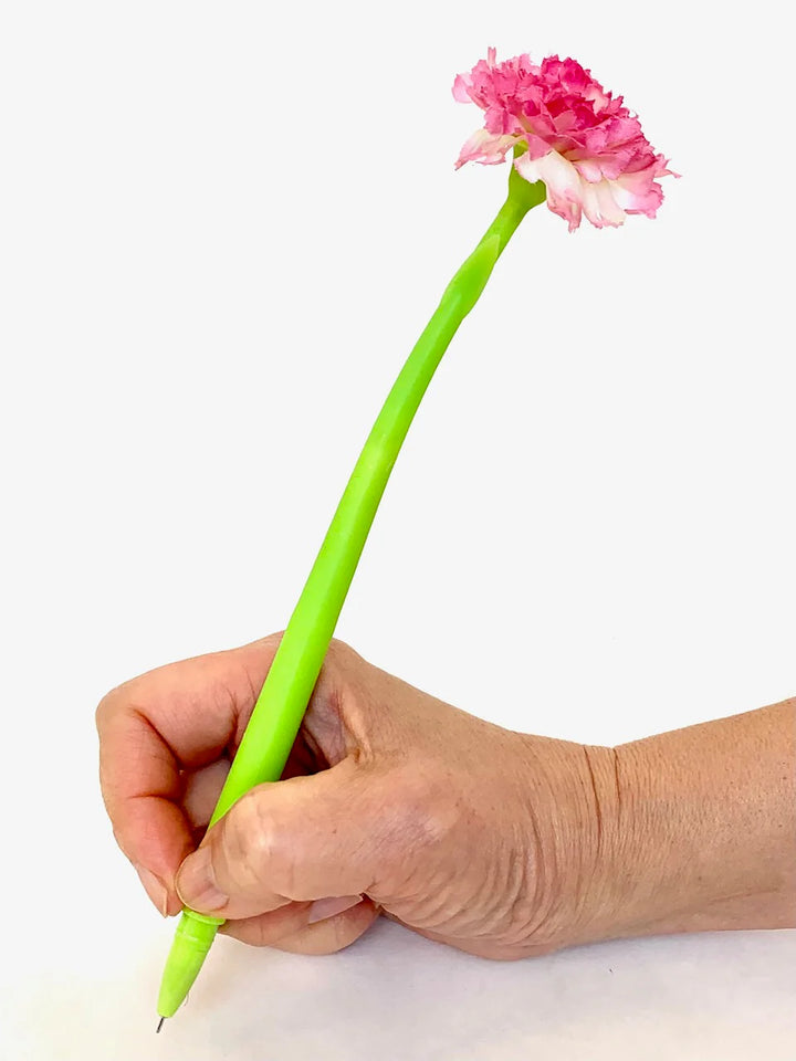 Carnation Flower Wiggling Gel Pen | Assorted
