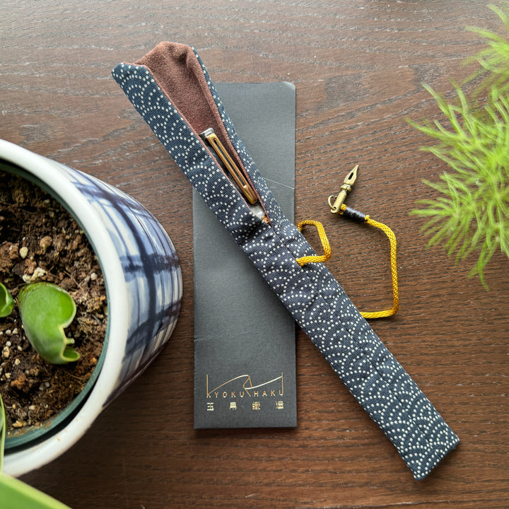 Seigaiha Wave Single Pen Sleeve
