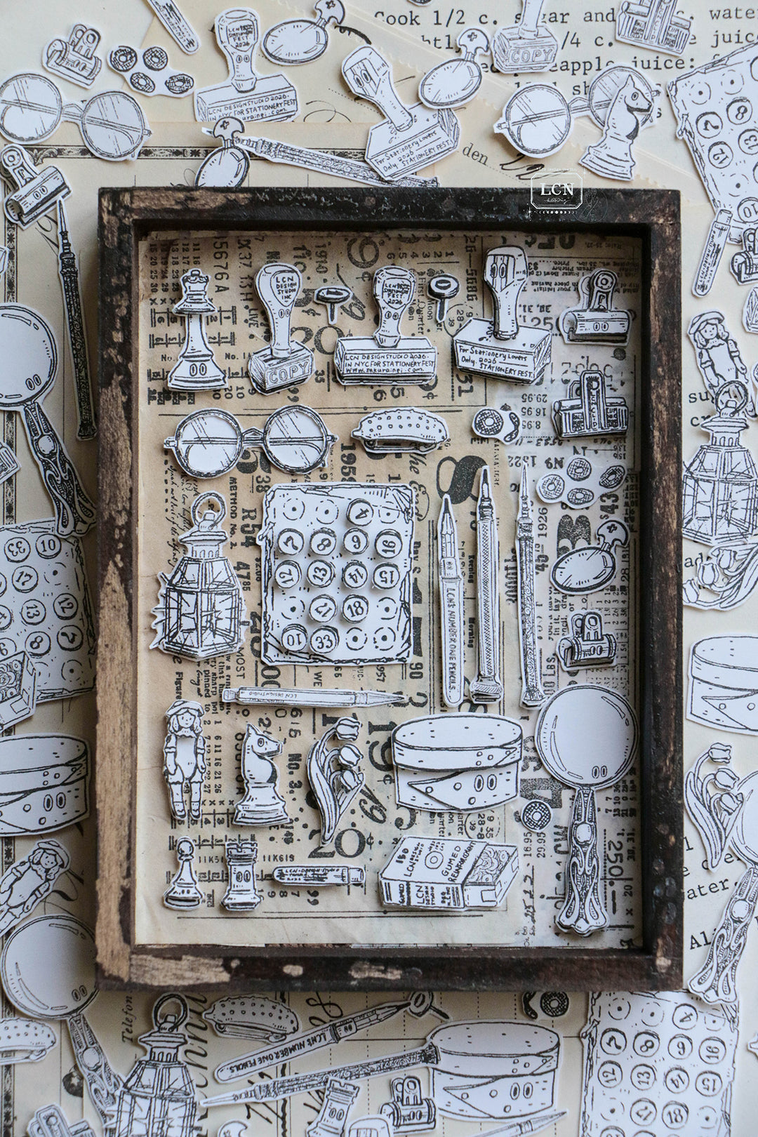 LCN Treasure Haul Vol. 2 Clear Stamp Set