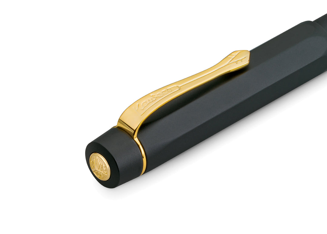 Piston AL Sport Fountain Pen | Black-Gold