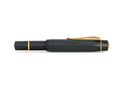 Piston AL Sport Fountain Pen | Black-Gold