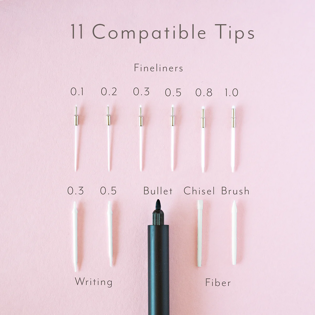 Lumos Pro Refillable Multi-Tip Pen | Wild Cherry Limited Edition