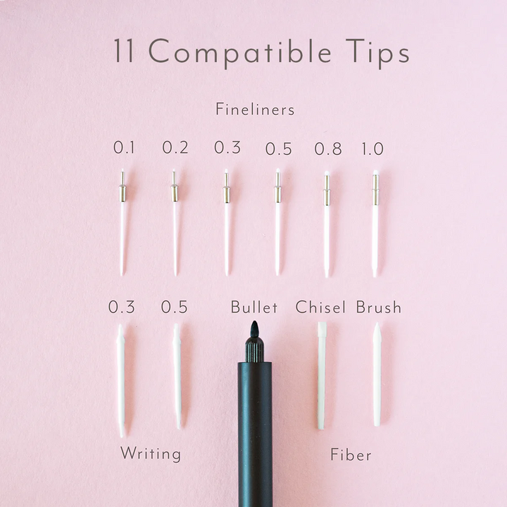 Lumos Pro Refillable Multi-Tip Pen | Wild Cherry Limited Edition