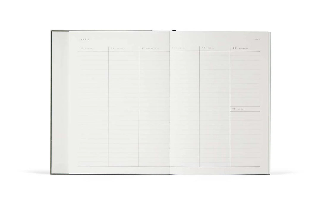 2026 ALVA Annual Journal Planner | Dark Green