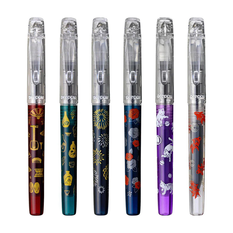 Preppy Wa Modern Maki-e 3rd Edition Fountain Pen | Hanabi