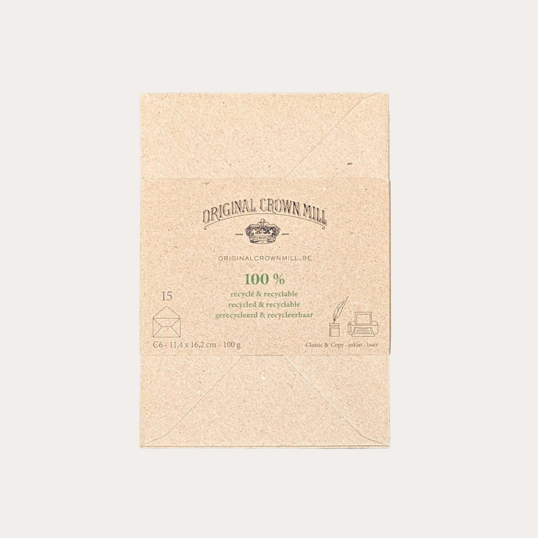 100% Recycled Paper Envelopes