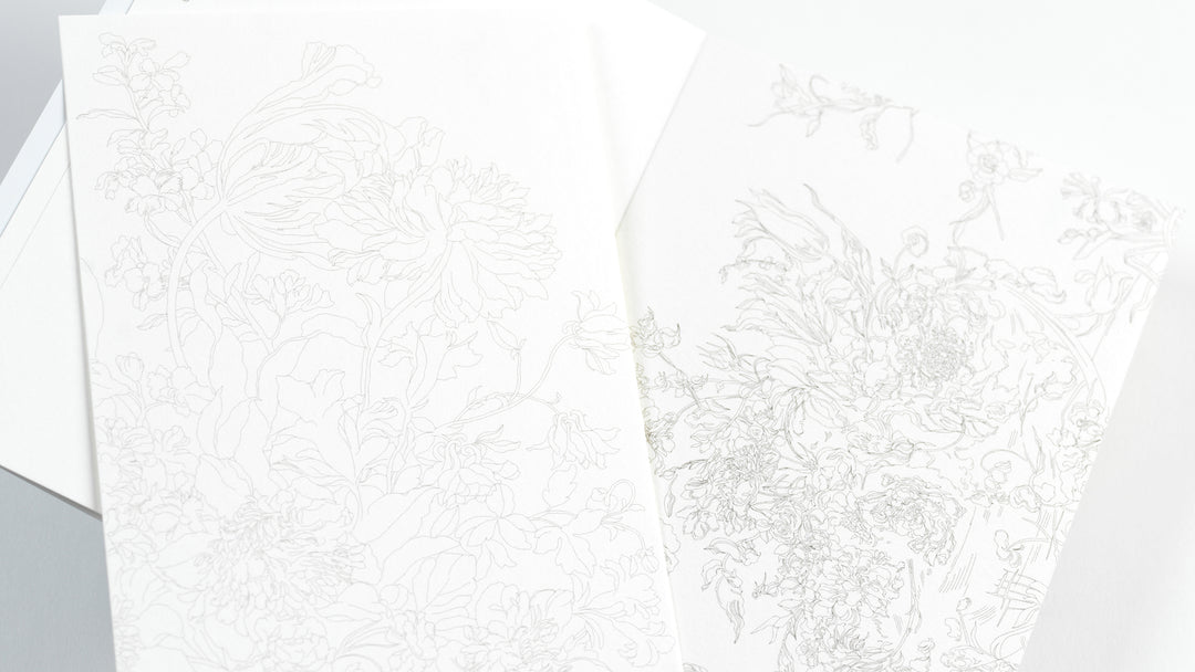 Floral Images | Coloring Postcards