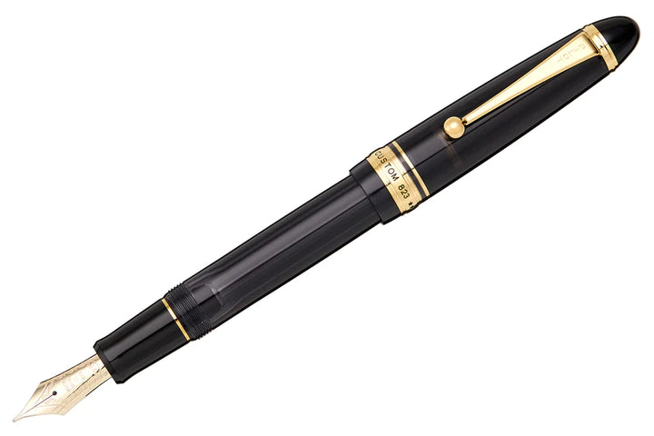 Custom 823 Fountain Pen | Smoke Black
