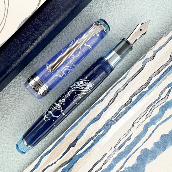 Pro Gear Slim Fountain Pen | Jellyfish | PLUS x Sailor | Limited Edition