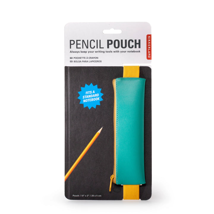 Elastic Band Pencil Pouch