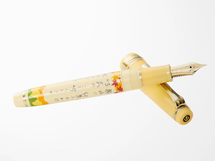 Pro Gear Slim Fountain Pen | Seasonal Waka Poetry | Autumn | Limited Edition