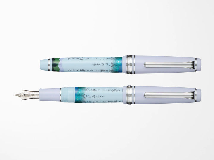 Pro Gear Slim Fountain Pen | Seasonal Waka Poetry | Summer | Limited Edition