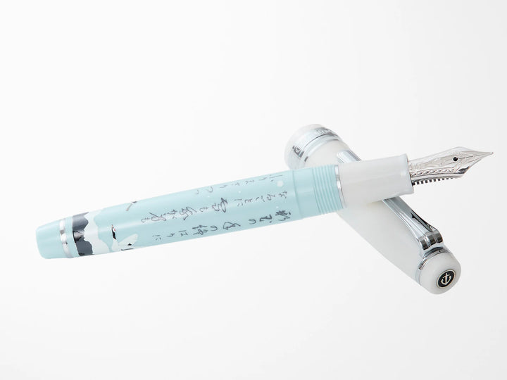 Pro Gear Slim Fountain Pen | Seasonal Waka Poetry | Winter | Limited Edition