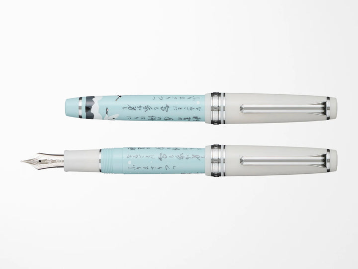Pro Gear Slim Fountain Pen | Seasonal Waka Poetry | Winter | Limited Edition