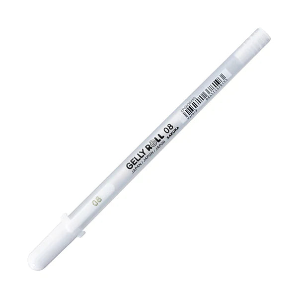 White Classic Gelly Roll Pen | 0.8mm